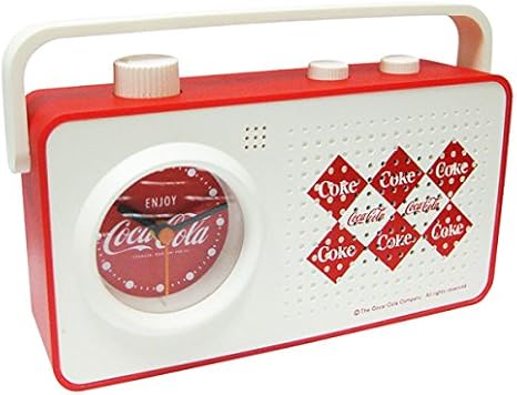 Amazon Co Jp コカコーラ ラジオ アラーム クロック 目覚まし時計 Coca Cola ダイヤモンド Jj10 ロゴ アメリカンダイナー ガレージ 男前 おしゃれ プレゼント ブランド ドリンク プレゼント アメリカン雑貨 アメリカ雑貨 コカ コーラ ホーム キッチン
