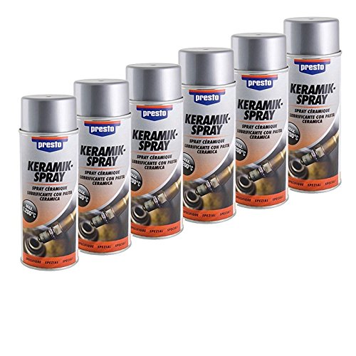 ABACUS GENT Extreme Keramikpasten-Spray 400 Ml – Anti-Seize, Hitzebeständig Bis 1.200°C, Nicht Leitend, Ideal Für Bremsen & Montage