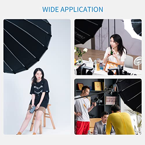 FEELWORLD FSP60 Softbox avec double diffuseur anti-reflet pour studio