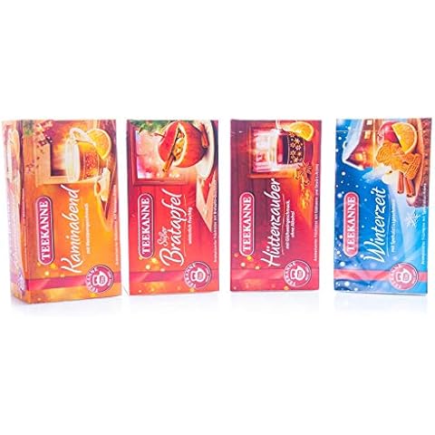 Teekanne Wintertees 4er Set, Süßer Bratapfel Cover