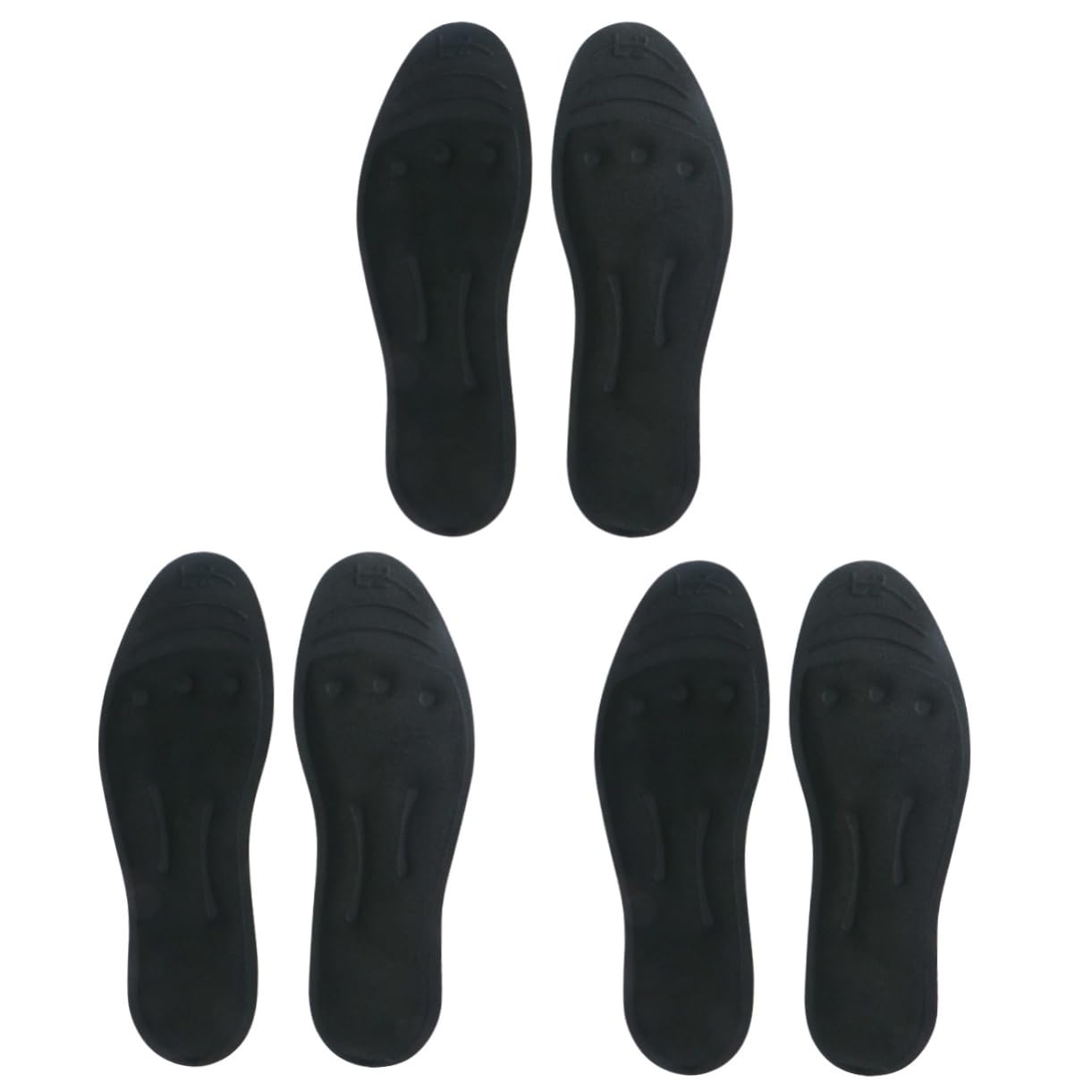 FOMIYES 3 Paar Liquid Einlegesohlen Glyzerin Schuheinlegesohle Einlegesohlen Für Schuheinlage Schuheinlagen Plantar Einlegesohle Plantar Sportliche Einlage