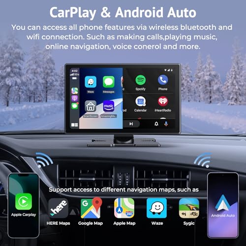 Pantalla Carplay 9" HD Touchscreen para Auto miniatura 2