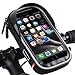 LuTuo Fahrrad Lenkertasche Wasserdicht, Handy Halterung Universal Motorrad Handyhalter für 5,5-7 Zoll Smartphone mit 360° Drehbar Fahrradtasche