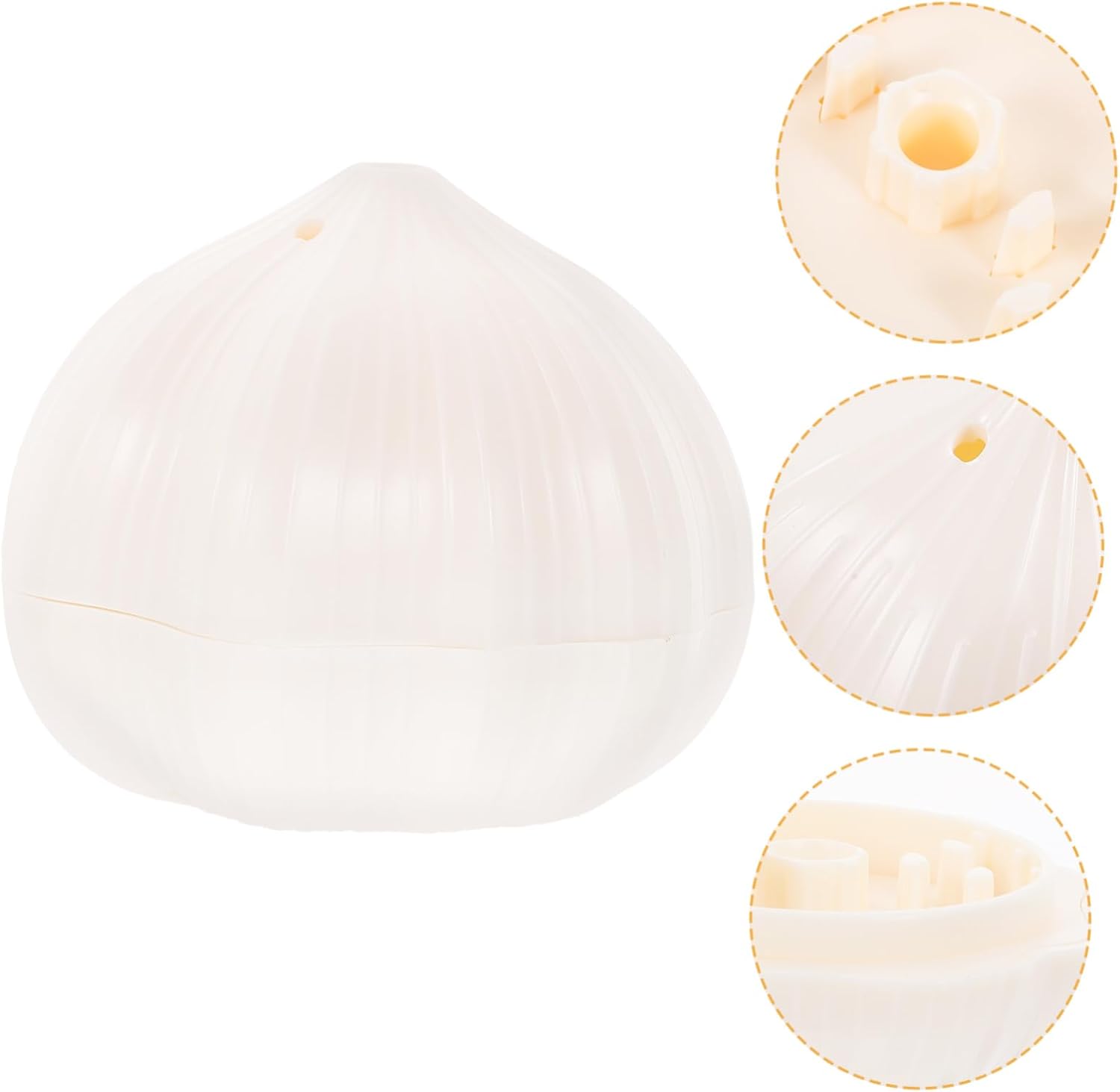 Garlic Press Garlic Shape Garlic Masher Manual Tool Manual Garlic Grinder Manual Garlic Masher Vegetable Kitchen Supply Garlic Cutting Tool White Chili Ginger Garlic