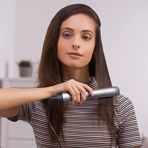 Image of Remington S8598 SmartPro Hair Straightener | Keratin Protect Flat Iron with Almond Oil Infused Plates | Intelligent Heat Sensor Technology | 3x More Heat Protection | Digital Display | 5-Year Guarantee