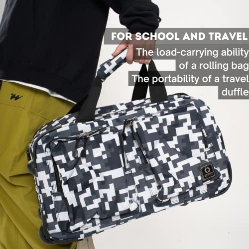 J World New York Duane Wheeled Duffel Bag 2 J World New York Duane Wheeled Duffel Bag