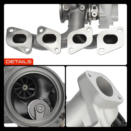 A-Premium MGT1446SZ Complete Turbocharger Turbo Kit with Gasket & Seal Compatible with Nissan Models - Sentra 2017-2019, Juke 2016-2017, 1.6L - Replaces 8273880013, 14411BV86A by A-Premium - Image 9