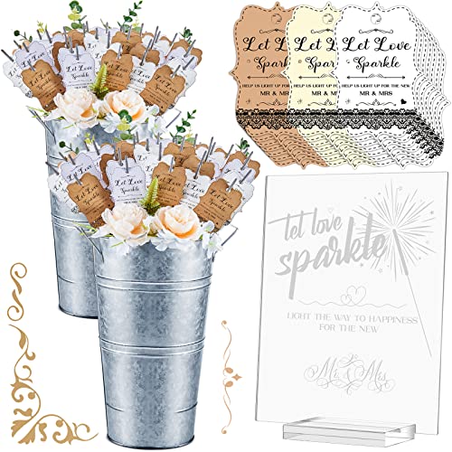 Henoyso 153 Pcs Sparklers Wedding Send Off Set...