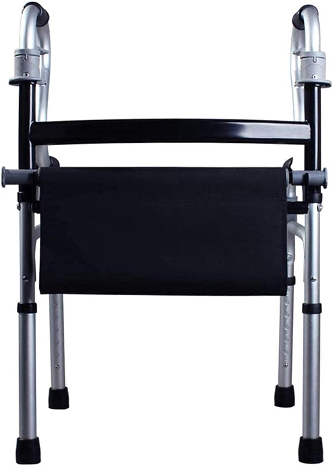 Rollator Walker Walker Regulowany spacer, jeden składany z kółkami, z podłokietnikami, odpowiedni dla osób o ograniczonej sprawności ruchowej