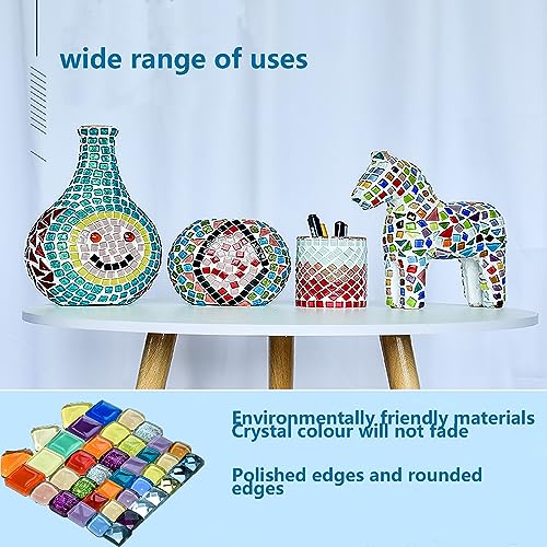 Mosaiksteine Toosoar 500g Bunte Glas für kreative Projekte
