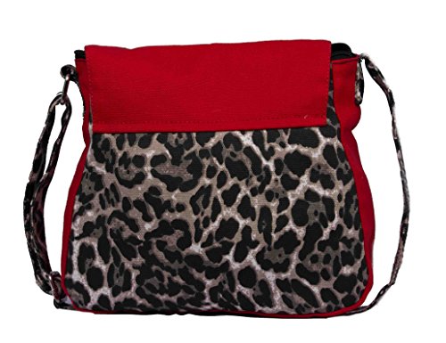 Image of Vivinkaa Sling Bags for Women Branded, Sling Bag, Sling Bag Women I Red Tiger Canvas