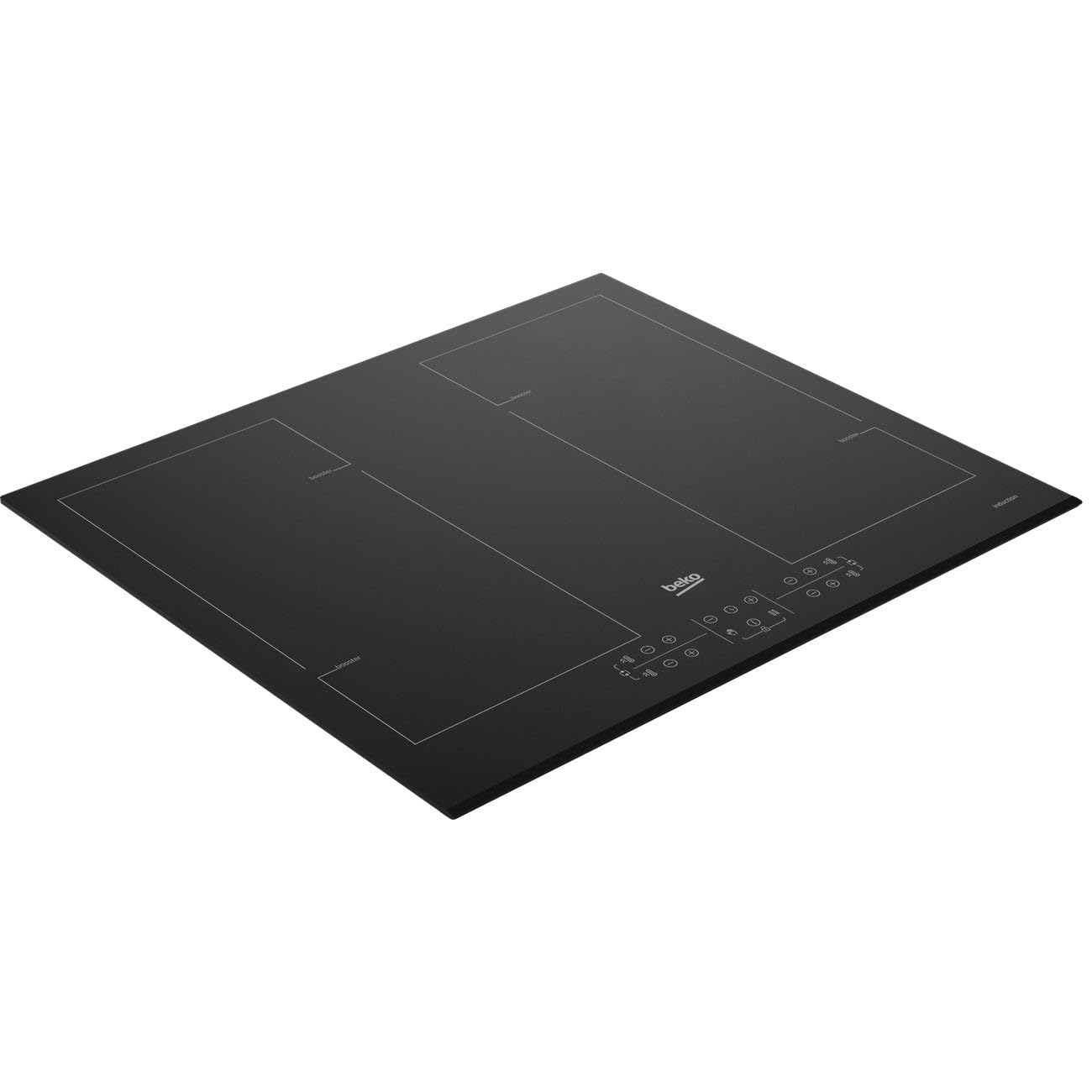 Piano Cottura A Induzione Beko 58cm Nero Incasso - 4 Fuochi Con Zone Modulabili