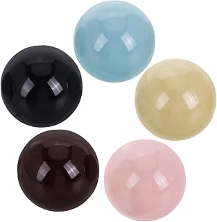 5pcs Electroplated Perfume Ball Caps Nozzle Replacement Lid for Fragrance Bottles Aromatherapy Diffuser Cover for Parties Office Dates