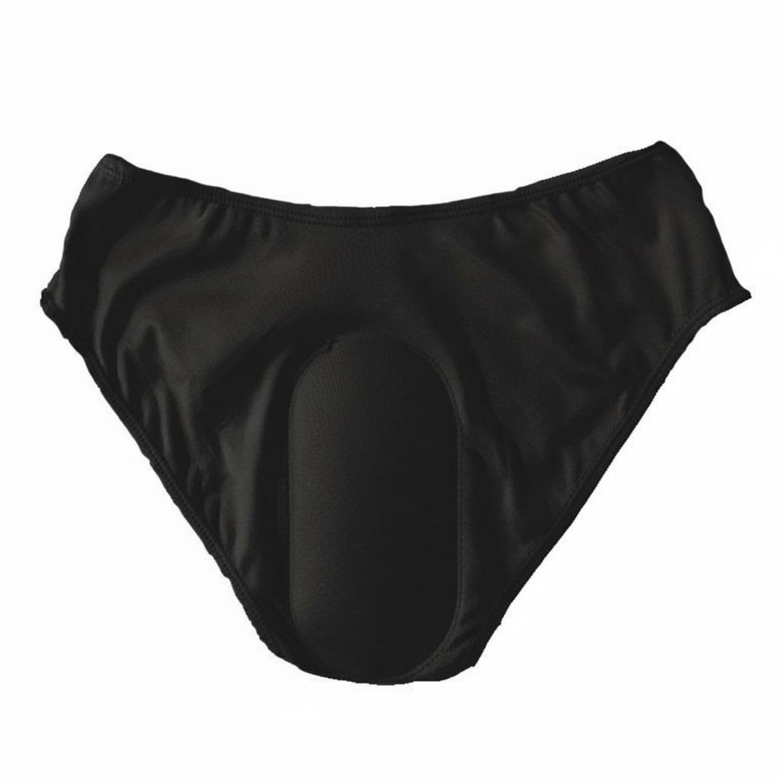 BNF® Stretch Material Silicone Padded Shorts Elastic Waistband Padded Shorts Brief Cut Hip Pads Leg Openings for Skiing, Skating, L, Coccyx Guard Pants-image-13