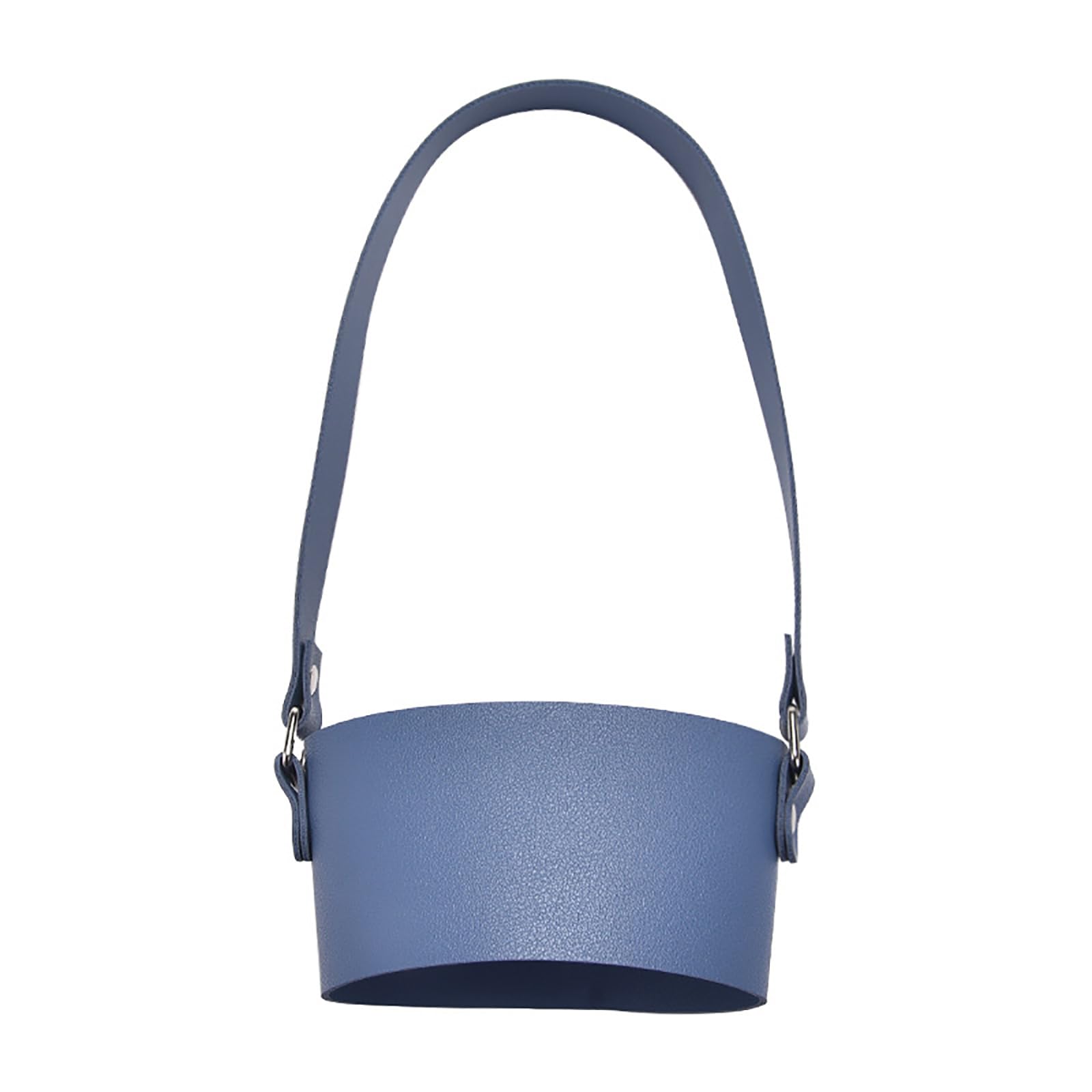 Xinsheinelry Cup Holder with Decorative Chain PU Cup Sleeve for Hot Drinks Beverage Bag with Handle Bottle Sleeve Bag Mug Holder Beverage with Handle Hot and Cold Drinks