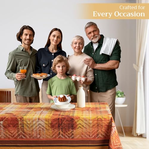 Maison d'Hermine Tischdecke, Rechteckig, 100% Baumwolle (220 cm x 160 cm) – Ansicht 5