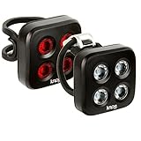 knog Blinder MOB USB Batería cara frontal y trasera Bike Light Set – Negro