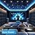 Art3d 4-Pack Wedge Design Acoustic Foam Panels, 48" x 24" x 2" High-Density Soundproof Foam Wall Panels for Wall, Ceiling, Quick-Recovery Noise Dampening Panels for Office, Studio and Home