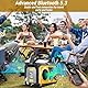 16000mAh/59200mWh Kurbelradio,Tragbares Notfallradio mit Kurbel,AM/FM Solar Radio mit Handyladefunktion SOS Alarm/Kopfhöreranschluss/Leseleuchte/Kompass für Camping Outdoor Notfall