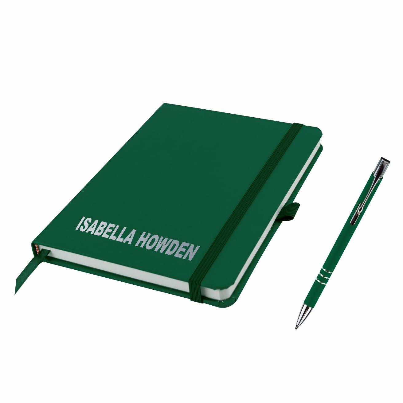 That's My Pencil A6 Pocket Journal Notebook/Note Pad- Personalised/Printed with Name with a matching pens (Bottle)