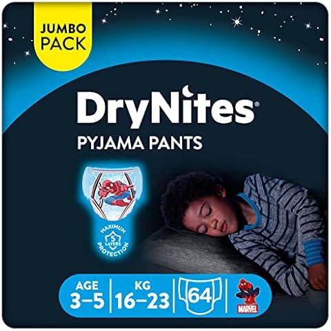 Drynites Calzoncillos Absorbentes Niño Talla 3-5 años Cover