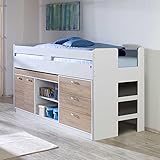 hochbett pierre sonoma eiche nachbildung/weiß 90 cm Pharao24 Artikelnummer: 10044971