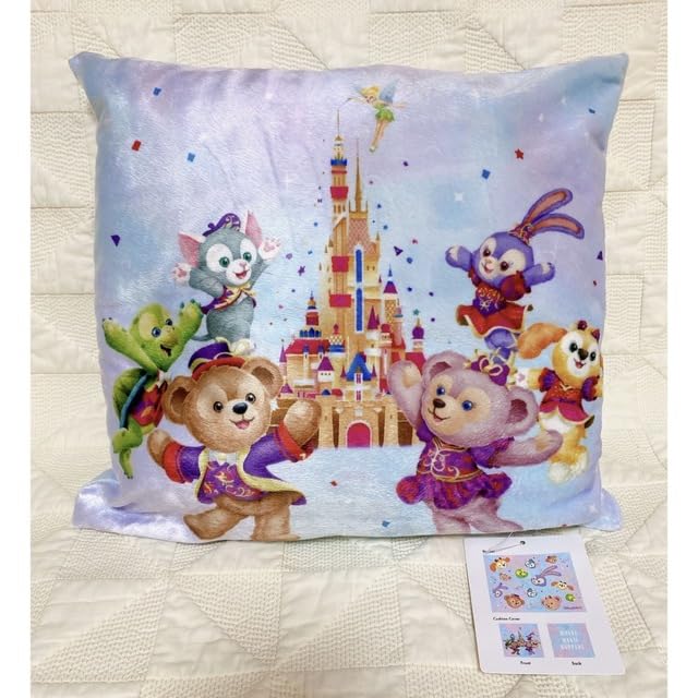 香港ディズニー ダッフィー＆フレンズ 15周年 クッション ブランケット 2個 香港 15周年 ダッフィ フレンズ ブランケット クッション Amazon.co.jp