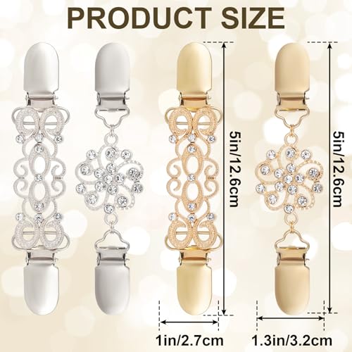 Image of Joez Wonderful Dress Clips Back Cinch, Vintage Waist Cincher Clip, Hat Dress Shirt Shawl Cardigan Clips for Women
