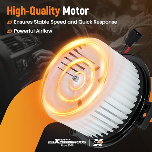 Image of maXpeedingrods HVAC Blower Motor with Fan Cage 700059 Fit for Toyota Tacoma 1995-2004 Echo 2000-2005, AC Heater Blower Motor Replaces # 8710352060 8710304030 PM3785 TO3126104