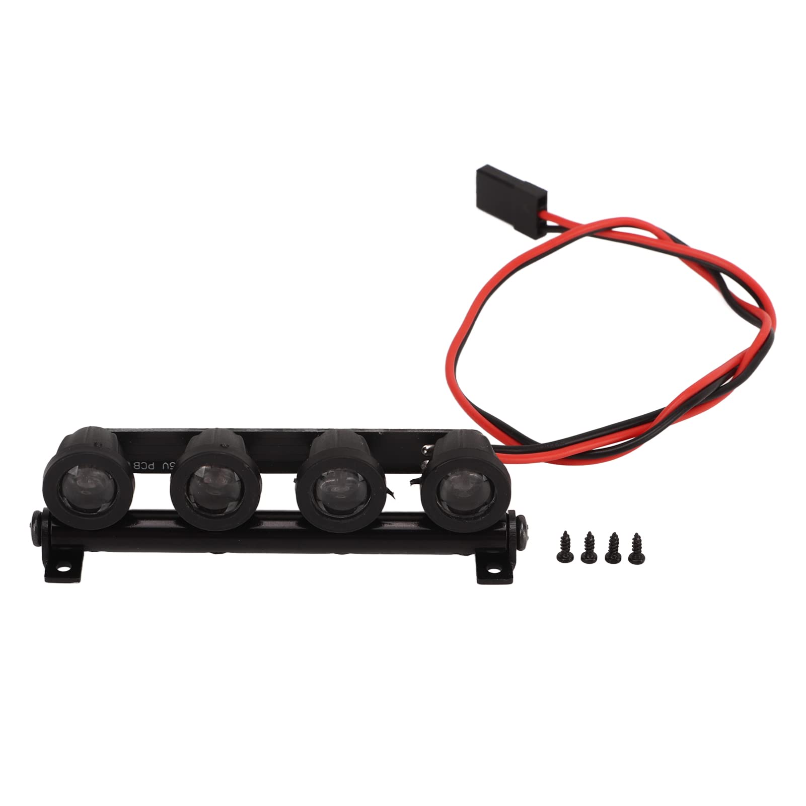 Barra LED 5 Luci Da Tetto Per RC Crawler SCX24 AXI00006 - Scala 1/24 - LSG Bianco