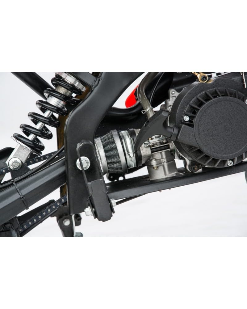 T-MOTO Mini Cross 50cc Benzina KXD 701, Minimoto a Benzina Mini Moto Cross 2 Tempi Ruota 10/10 Uso Off Road, Motocross 50cc, Moto Cross Bambino/Ragazzo (Arancio)