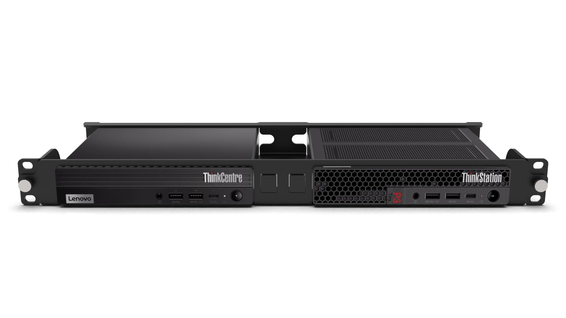 Montaje en rack 1U de 19 pulgadas para Lenovo Tiny 2X