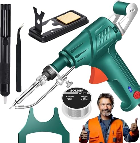 Kit de pistolet à souder multifonction pour fer et machines à souder filaire automatiques en cuivre et aluminium