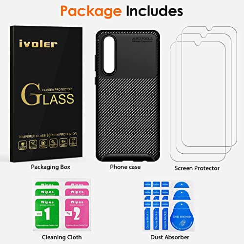 IVoler Cover per Huawei P30, con 3 Pezzi Pellicola...