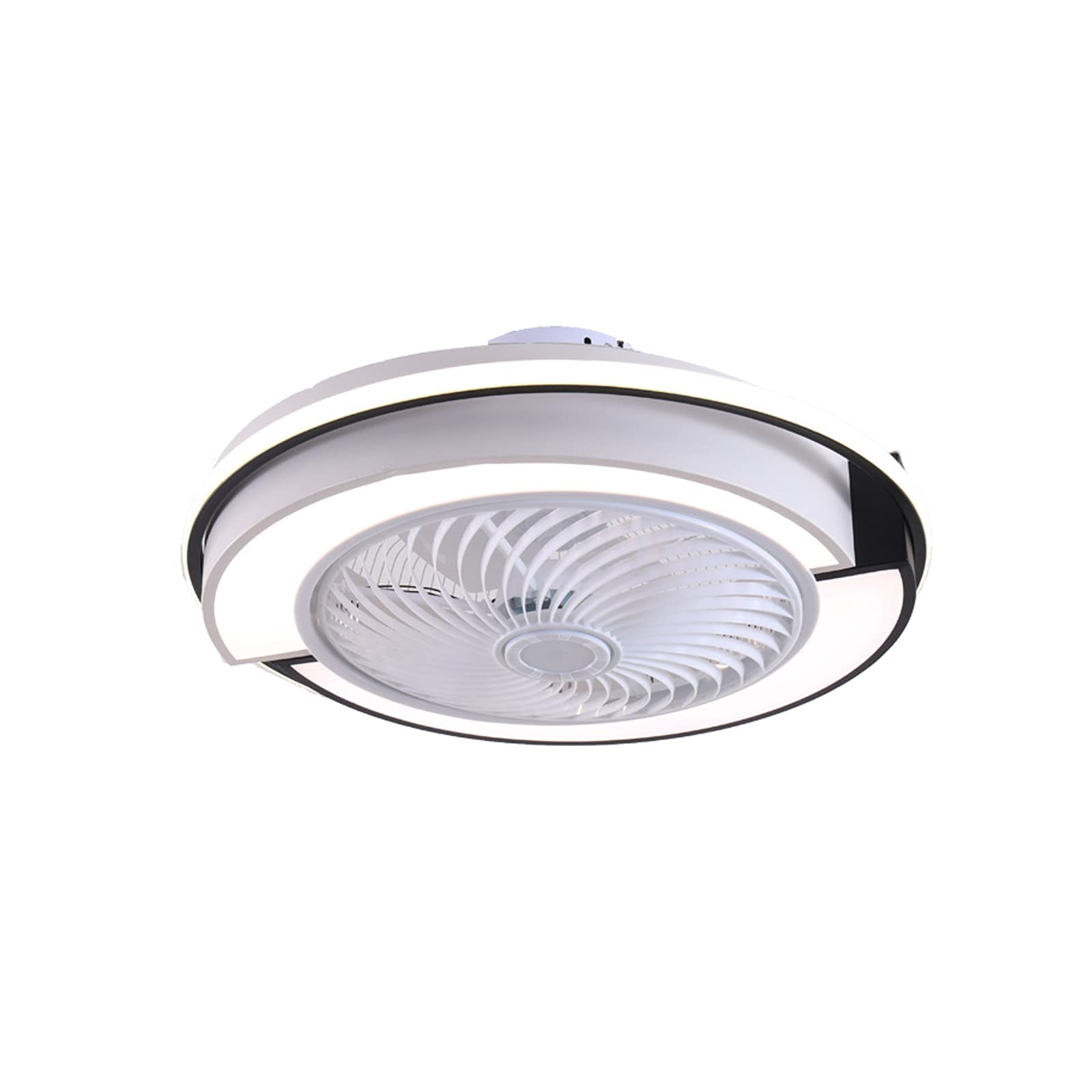 Ventilateur de plafond avec lampe LED dimmable et télécommande 40W pour salon