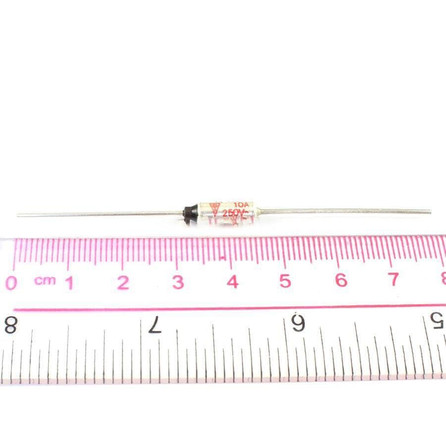 100 Pcs Thermal Fuse 113 Degree TF Cutoff 250V 10A SF109E-1