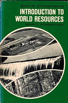 Hardcover Erich W. Zimmermann's Introduction to world resources Book