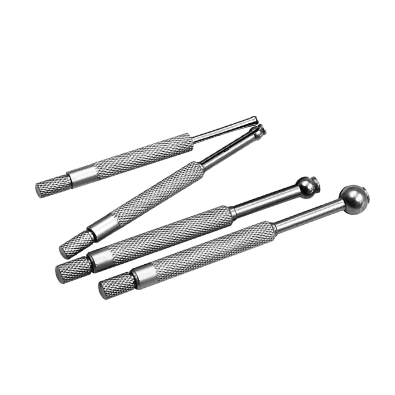 HEALLILY Professional Precision Small Hole Gauge Set 4pc Bore Gauge Telescopic Feature for Accurate Cylinder Measurement