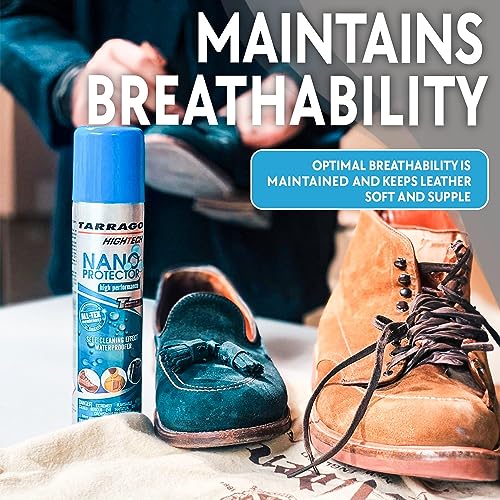 Tarrago _COLOR_NAME_REF Nano Shoe Protector Spray | 6.5Oz | Waterproof & Stain Repellent For Sneakers, Suede, Canvas, Leather, Fabric thumb #2