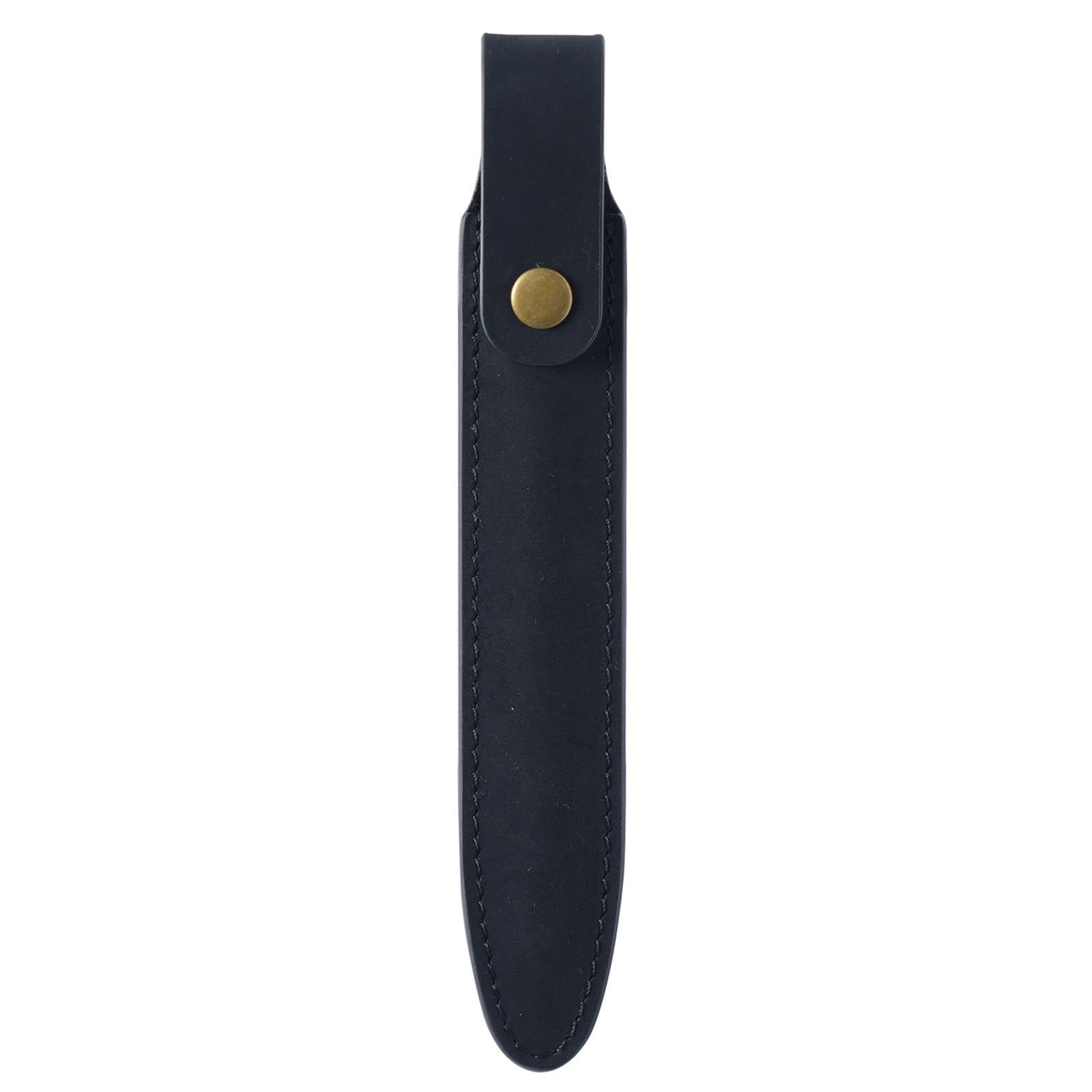 Étui à stylos en cuir véritable 17,5x2,7cm | Un cadeau élégant et utile pour les écrivains