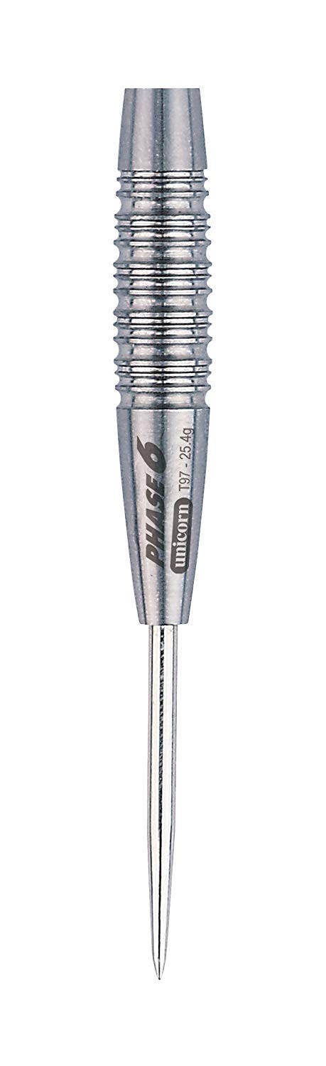 Freccette Unicorn Evolution Series Phase 2, Corpo Solo In Tungsteno, 24 G, Colore Oro, Con Marchio E Peso Certificato