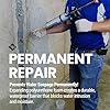 RadonSeal Complete DIY Foundation Crack Repair Kit - 10 Ft - Low-Viscosity Urethane Injection Sealant for Crawl Spaces & Concrete Basement Walls, Stops Water Leaks, Drill-Free Filler
