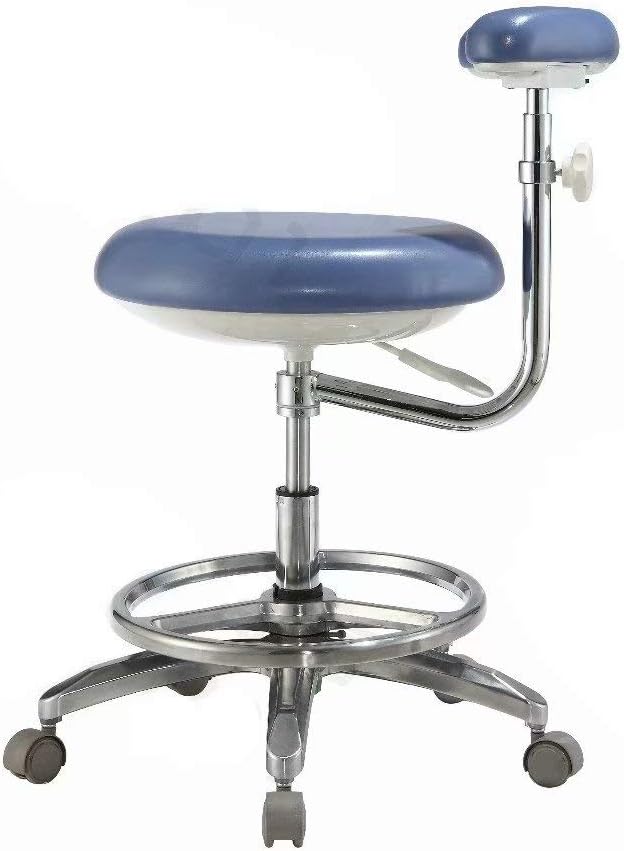 Office Stools Assistant's Stools Adjustable Mobile Chair PU Leather