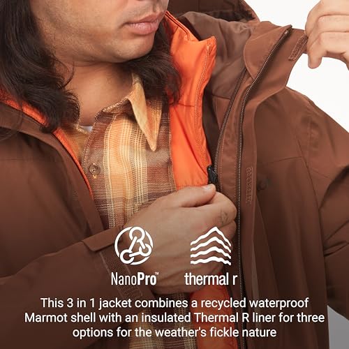 Image of MARMOT Men's Ramble Component Jacket Rain Jacket for Men, Waterproof Jacket for Hiking, Climbing, Backpacking