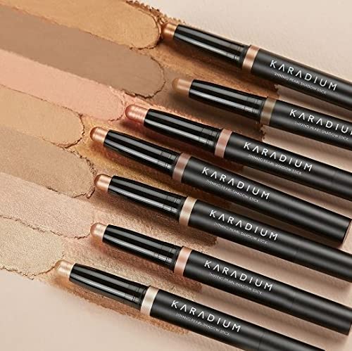 KARADIUM ( 13 Desert Night) - Shining Pearl Smudging Eye Shadow Stick 1.4g ( 13 Desert Night) - Waterproof Long Lasting Daily Eye Makeup Eye Shadow Stick, Creamy Texture, Easy to Draw, Hypoallergen...