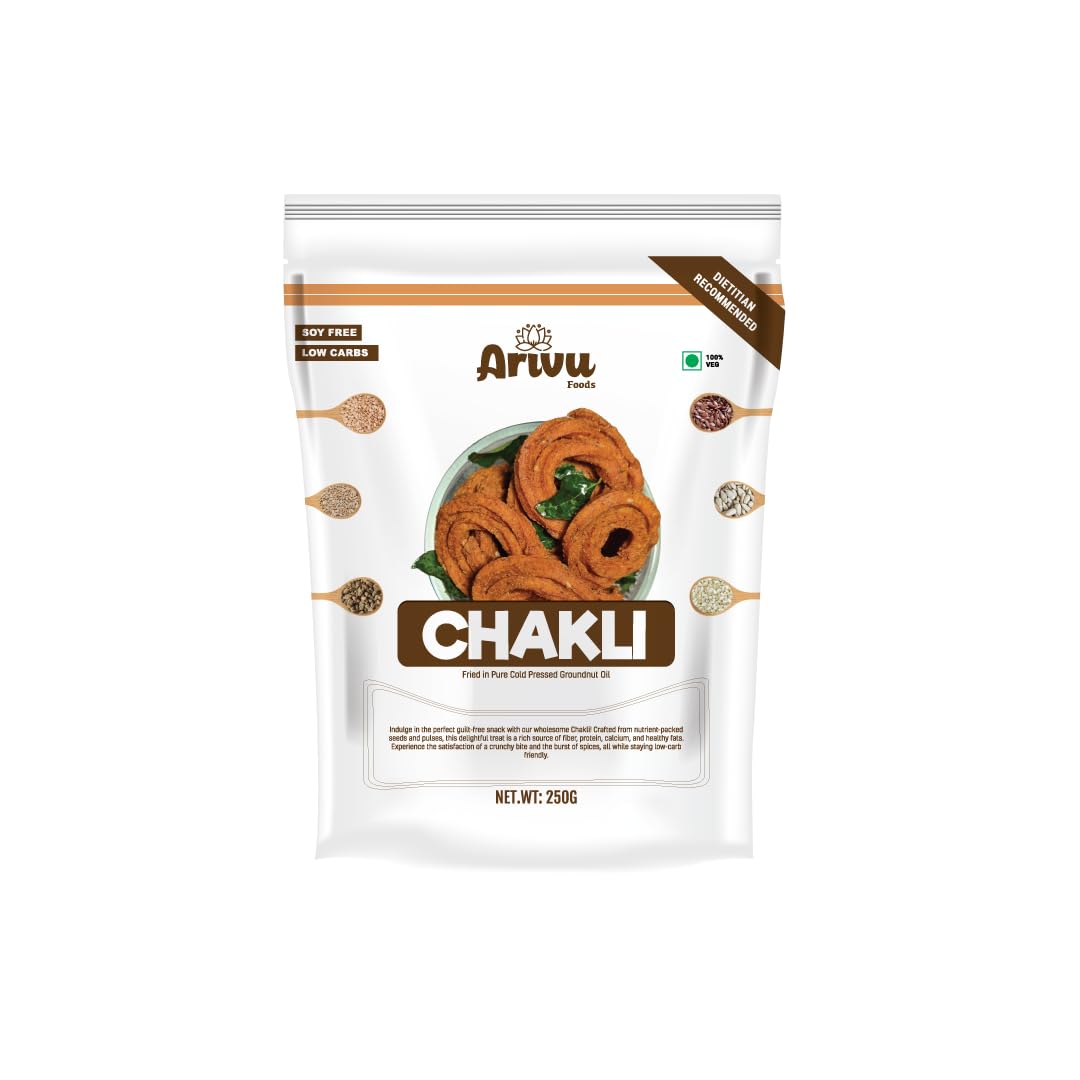 Arivu Foods Multiseed Chakli Crunch perfect balance of taste and nutrition-A health-conscious snackers. (B0D41YRQNK) Amazon Price History, Amazon Price Tracker