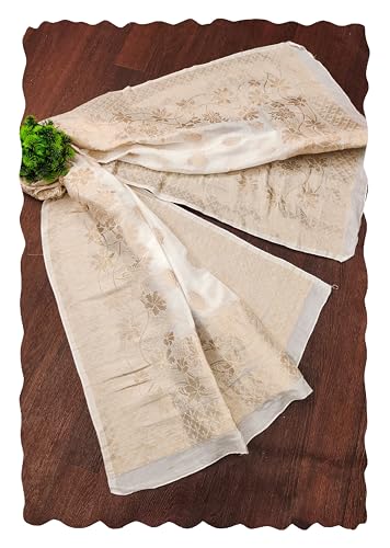 Image of TRENDMALLS Women's Banarasi Silk Ethnic Motiff Design Dupatta