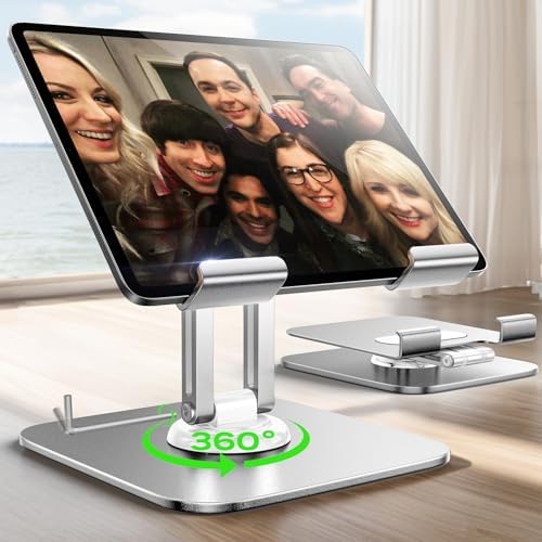 LISEN for iPad Tablet Stand Holder for Desk Adjustable iPad