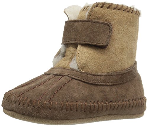 Robeez Galway Cozy Bootie Boot (Infant/Toddler), Brown, 12-18 Months M US Infant