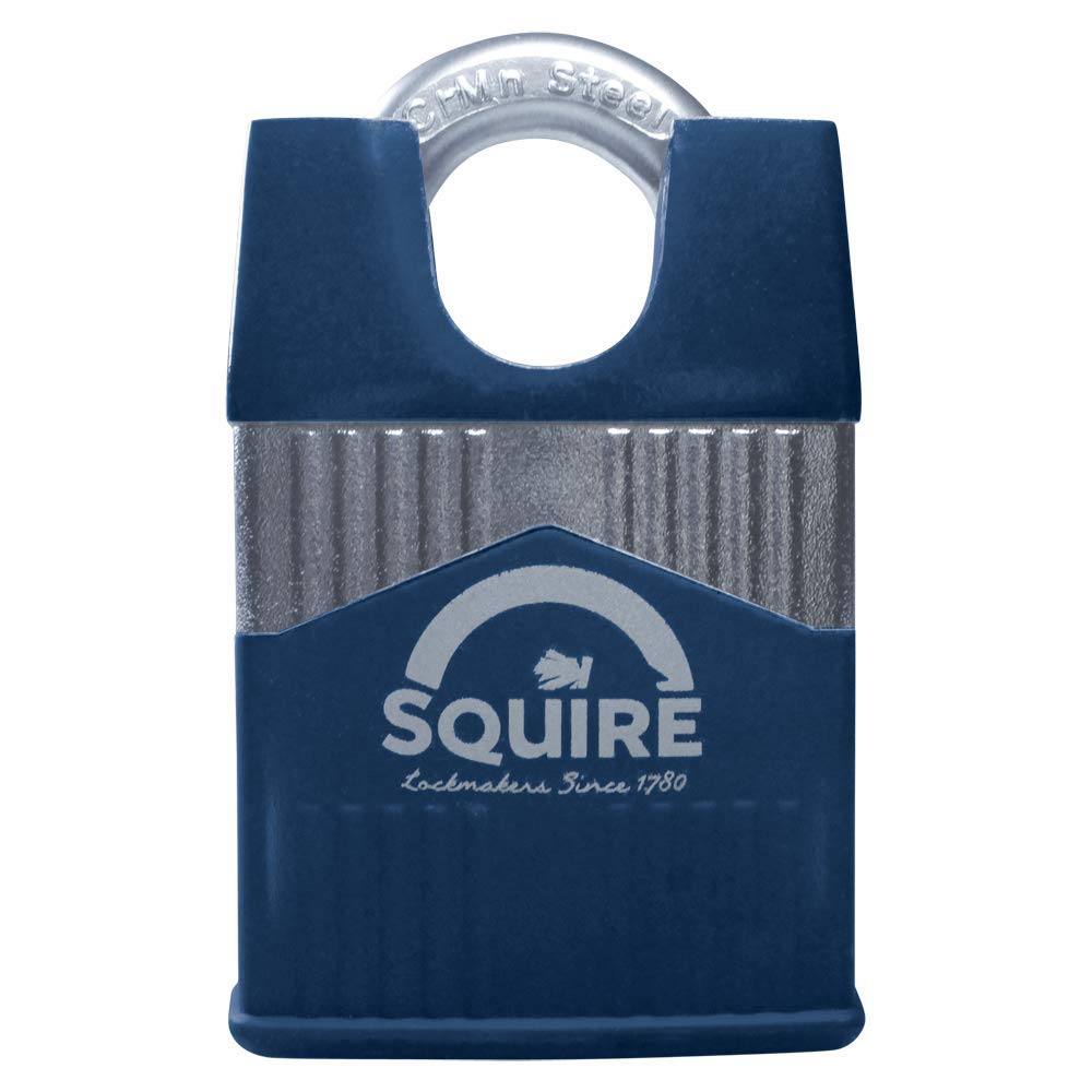Squire Warrior 45mm Closed Shackle Padlock with Armoured Steel Body
